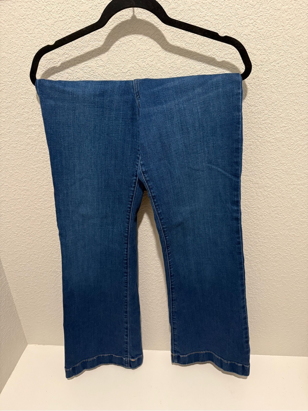 LC Lauren Conrad Medium Blue Wide-Leg Jeans